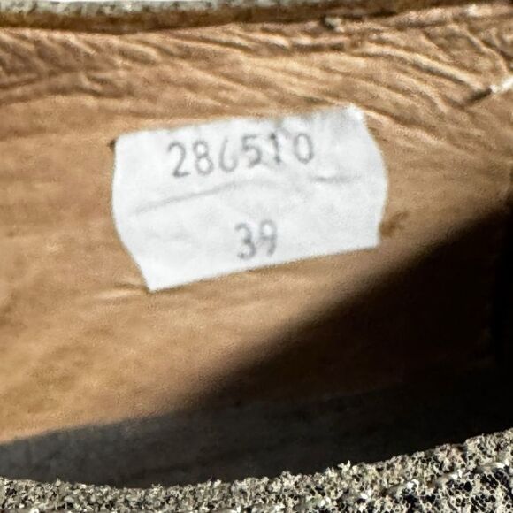 NAOT KEDMA Colorblock Derby In Black/ Beige/ Smoke lace up OXFORD shoes s 8 - Picture 6 of 7